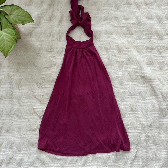 Anthro Eri + Ali Cabot Pink Halter Top - Picture 2 of 6